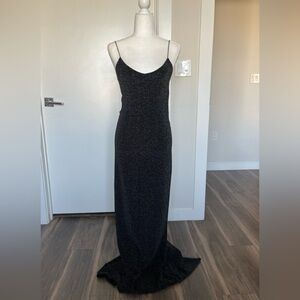 City Triangles Glittery Black Dress